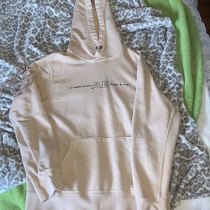 Crème American Eagle hoodie